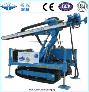 Quality High Hoist Crawler Mounted Multifunctional Anchor Drilling Rig MDL - 135H wholesale