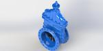 Resilient Seated Soft Sealing Gate Valve EN1074-2 Abrasion Resistance