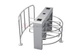 Quality Residential Pedestrian SS304 Waist Height Rotating Entrance Gate wholesale