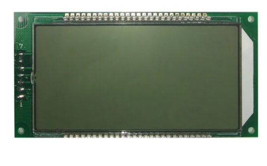 Custom 7 Segment LCD Display Module HT1621 TN Positive Blue Backlight