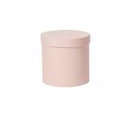 Customized Cardboard Flower Cylinder Box With Gold Hot Stamp
