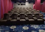 580mm Folding Movie Theater Chairs Commercial Furniture