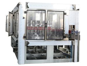 Quality PE HDPE Bottle Hot Filling Machine With Aluminum Foil Sealing Machine wholesale