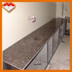 14.5 Mpa Natural Tan Brown Granite Stone Tiles For Steps