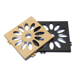 Quality Fireproof Carved Aluminum Veneer Sheets Construction Material Durable Structures wholesale
