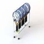 Tennis Paddles Stand Sport Equipment Shop