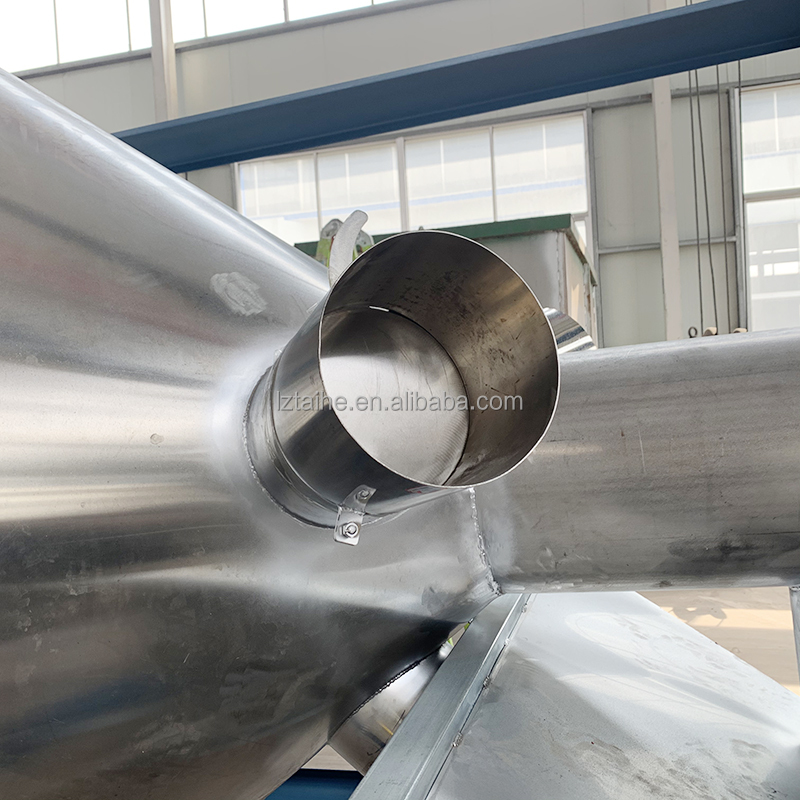Max. Loading Volume of 6000 L SUS304 Vertical Type Plastic Screw Ribbon Mixer Machine