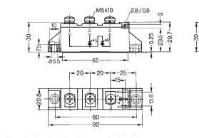 Quality MCC55-018I08 RE High Precision Low TCR Resistors IXYS IGBT Power Module wholesale