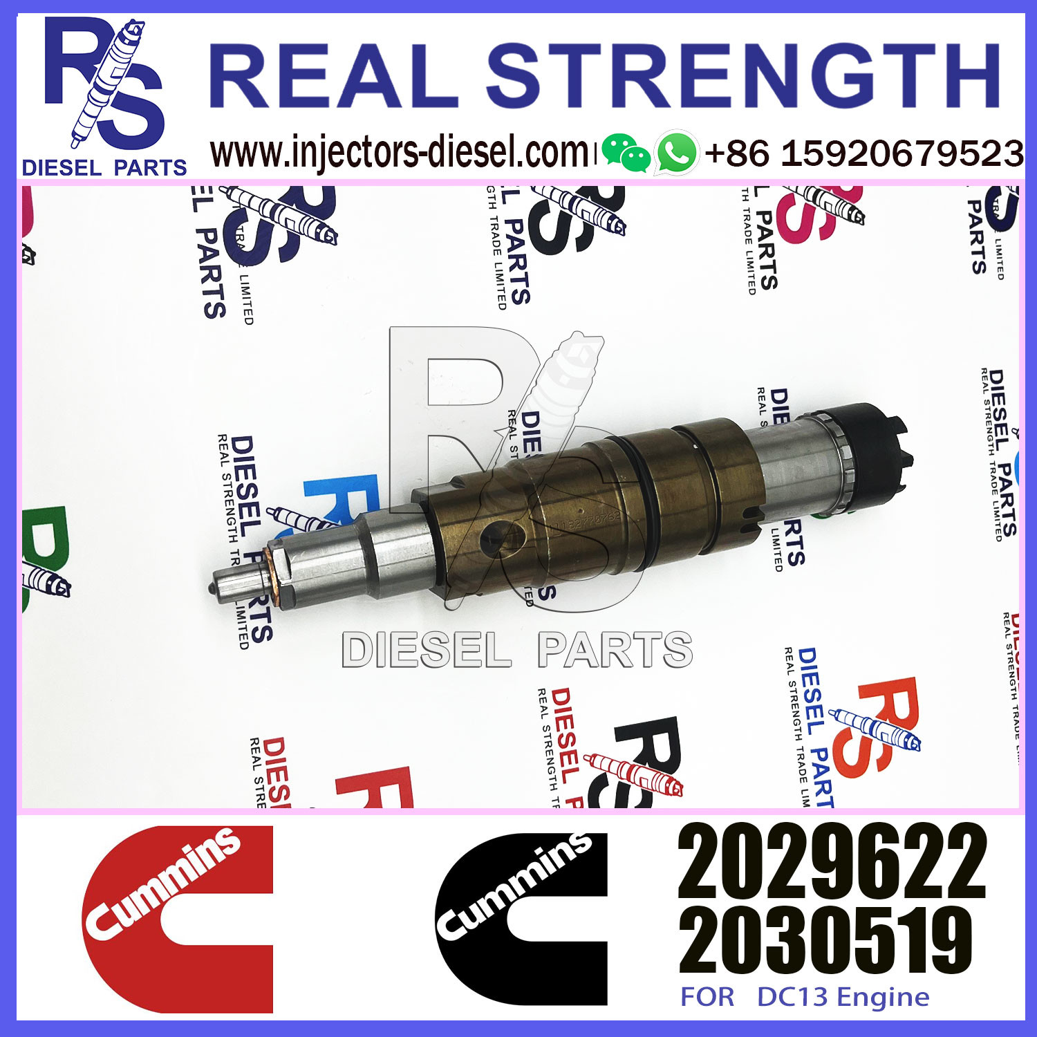 Top Repair Kit for CUMINS ISX15 XPI Injector 2029622,4326959,2057401,2086663,1933613
