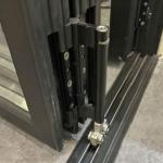 Modern Interior Patio Glass Waterproof Slide And Fold Aluminum Bifold Door