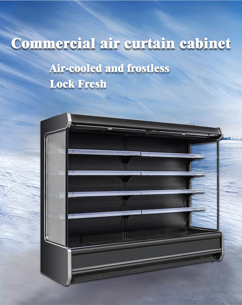 Multi - Layer Counter Top Display Fridge