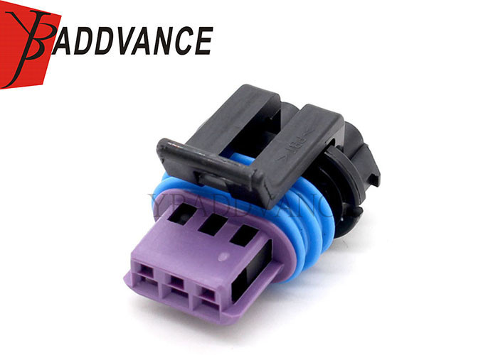 15491547 Delphi 3 Way Black GT 150 Sealed Female Connector
