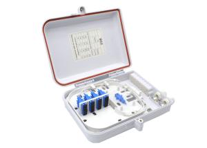 Quality PC ABS Material Fiber Optic Distribution Box 16 Core FTTx Outdoor Wall Mounted Box wholesale
