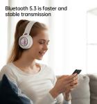 Waterproof Wireless Earbuds Bluetooth 5.3 Cute LED Bluetooth Headphones