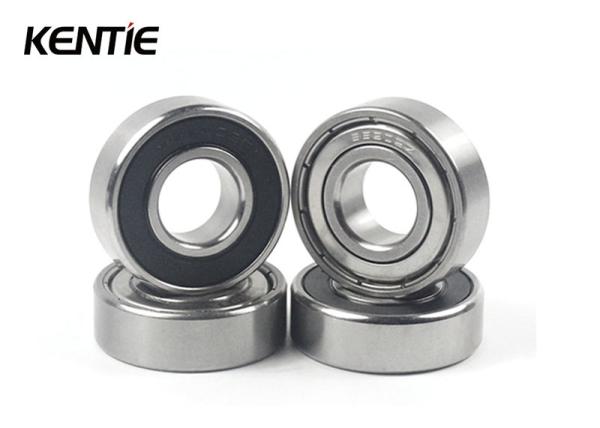 Chrome Steel Double Row Deep Groove Ball Bearings 6201ZZ 6201RS 12*32*10mm For