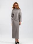 Free Size Ladies Top long sleeve and skirt sweater Knitted Casual Style Perfect