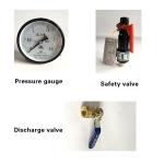 Green Color Screw Air Compressor Parts Gas Storage Tank Carbon / Stainless Steel