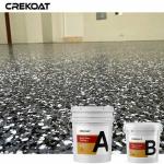 Residential Epoxy Flake Floor Coating Customizable For Hospital