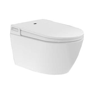 Quality AKB1050 Wall Hung Smart Toilet 980W P Trap Wash Down Flushing wholesale