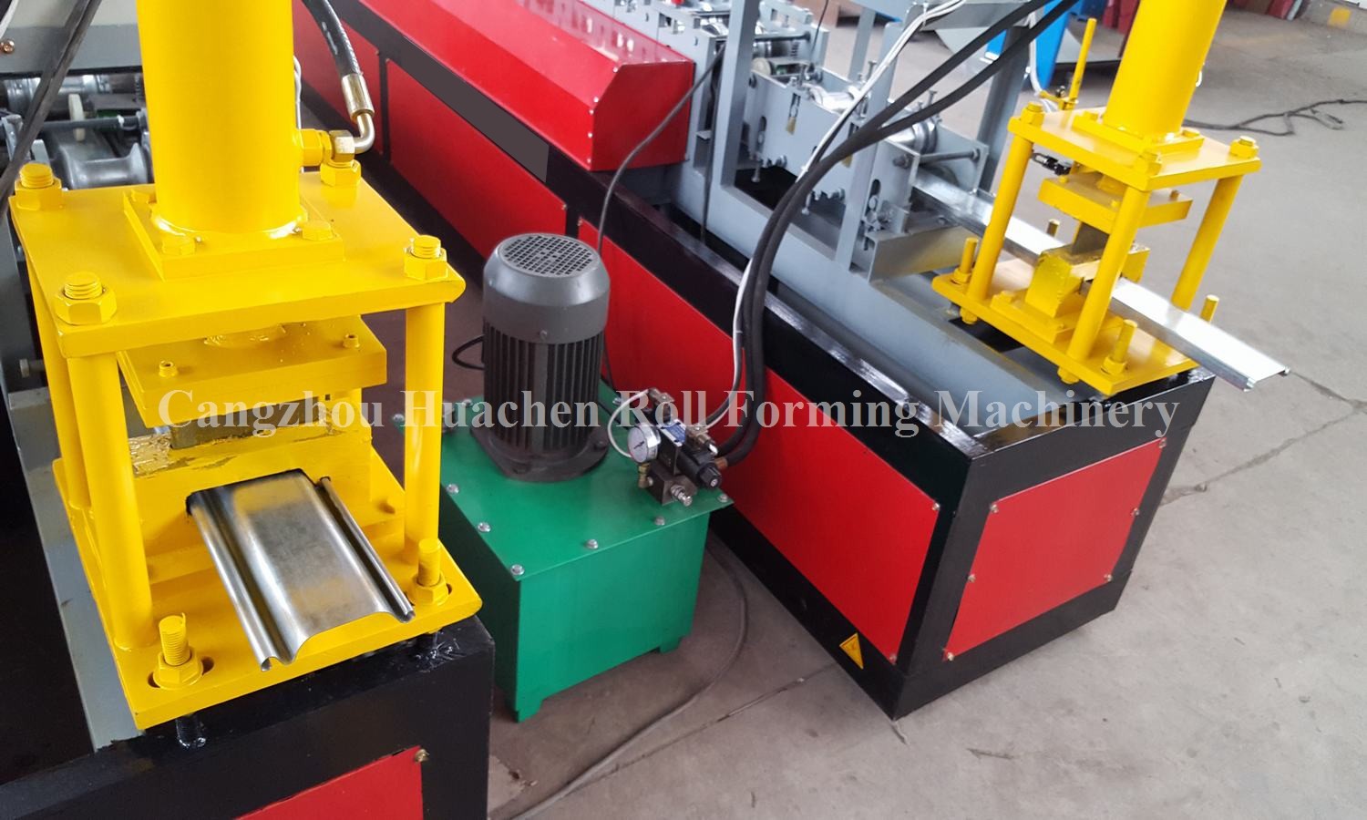 Steel Door Frame Cold Roll Forming Machine Production Line