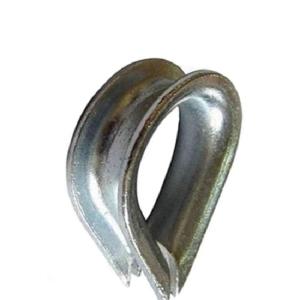 Quality Commercial Metal Rope Thimble Round Rope 6mm To 24mm For Chain Fittings wholesale