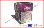 Rectangle Cosmetic Packaging Gift Box , Foldable Paper Packaging