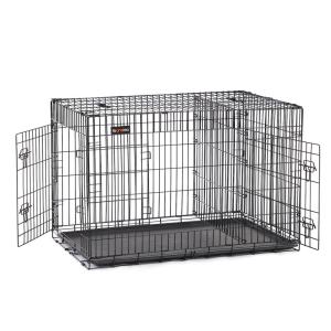 Quality Large Welded Strong Metal Dog Crate Non Toxic Coating Rust Resistant wholesale