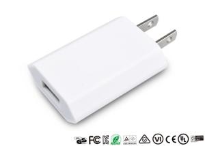 China 5 Volt 1000mA Universal Single Port USB Charger Adapter Wall Portable EU US Plug on sale