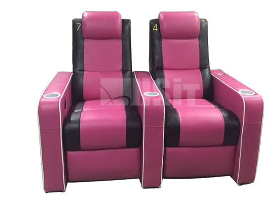 Alu Cup Holder 580mm Home Theatre Seating Recliner Chair