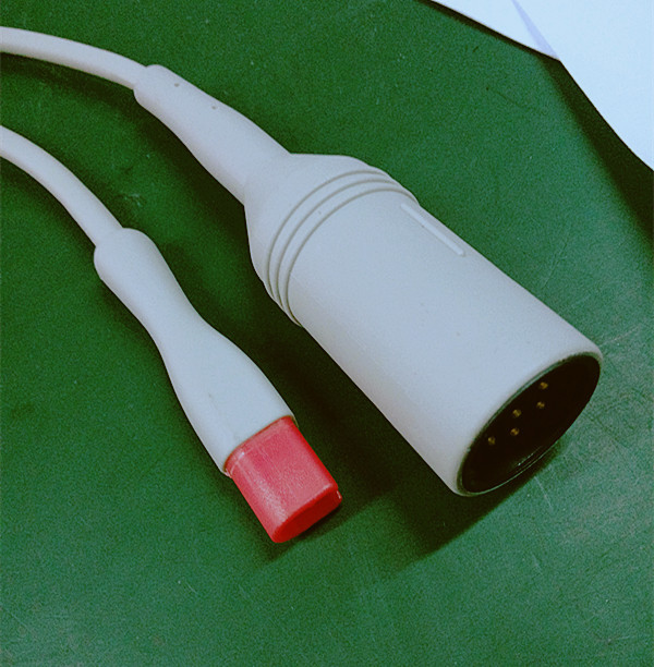 Datascope GE Marquette BP Cable Round 6 Pin To 5 Pin Grey Color Adaptor 3M Length