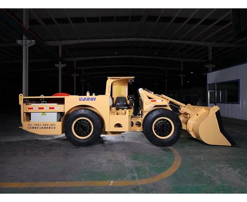 Electric Cable Underground Loader Suitable For Underground Tunnel Bucket 1 Cube