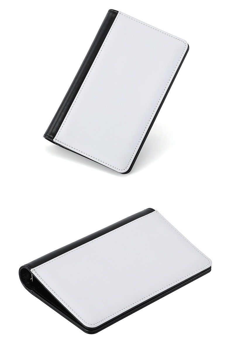 A5 A6 Leather Sublimation Notebook With 100 Pcs Inner Pages For Sublimation Heat Transfer Printing
