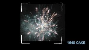 Quality 164 Shots Cake Fireworks Type Christmas Occasion Big Cake Fireworks wholesale