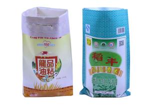 Quality Double Stitched 50 Kg PP Woven Bags For Rice Flour Grain Packaging wholesale