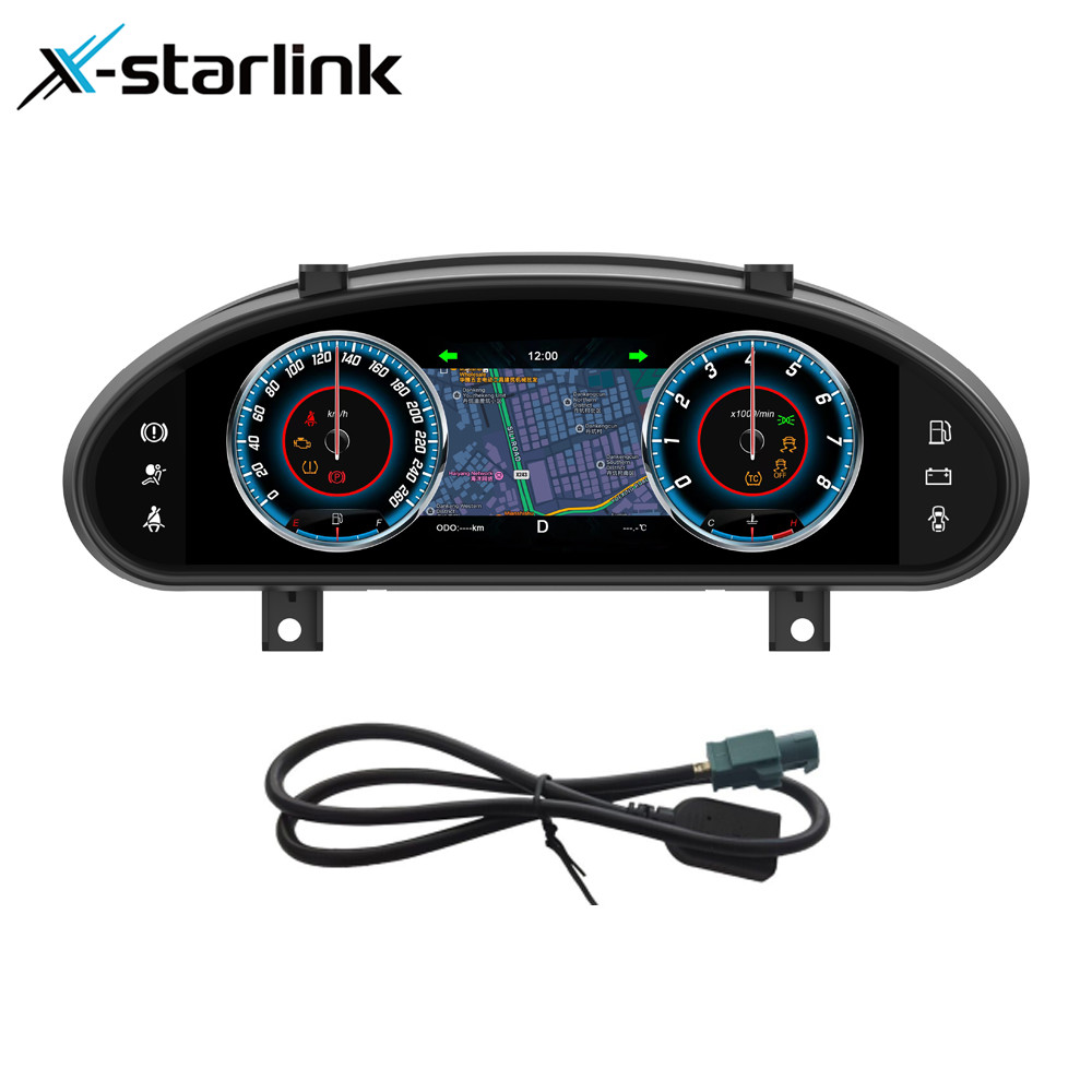 Maserati Quattroporte GranTurismo 2004-2017 Digital Cluster AI Carplay with 12.3Inches Screen Size and Linux System