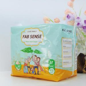 Quality S M L XL Heavy Duty Overnight Diapers For Adults ISO1348 FDA FSC wholesale
