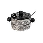 Stainless Steel Strainer Nordic Style Ceramic Bowl for 1000ml Lard-Filled
