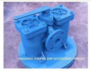 Quality DUPLEX FUEL FILTER (INCLUDING FILTER ELEMENTS) Molde:AS16050-0.4/0.22 CB/T425-1994 Body Cast Iron,Filter Stainless Steel wholesale