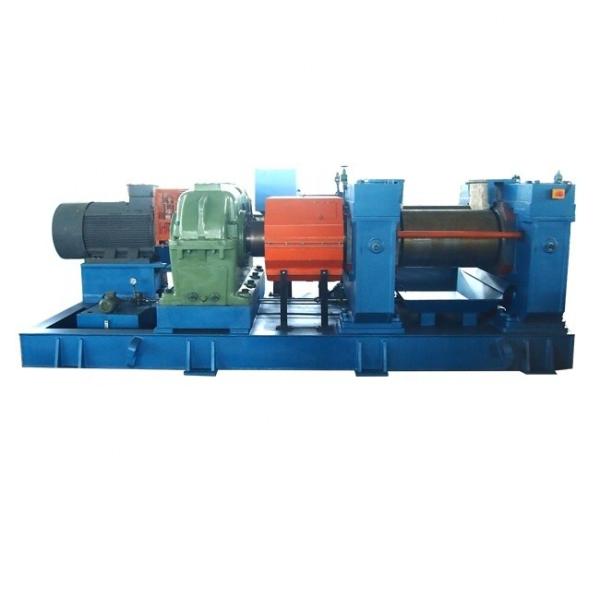 8000 Green/Blue Tyre Cycling Line Rubber Vulcanizing Press for Used Tire Chip