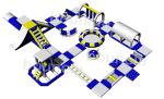 Adult Inflatable Water Play Equipment For Sea / Inflatable Water Park Design