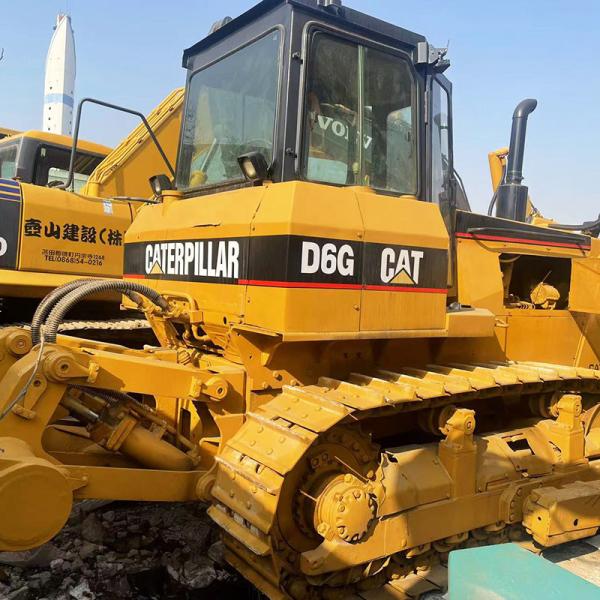 Original Painting Cat D6G Used Used Dozers Bulldozer 16320kg Caterpillar Crawler