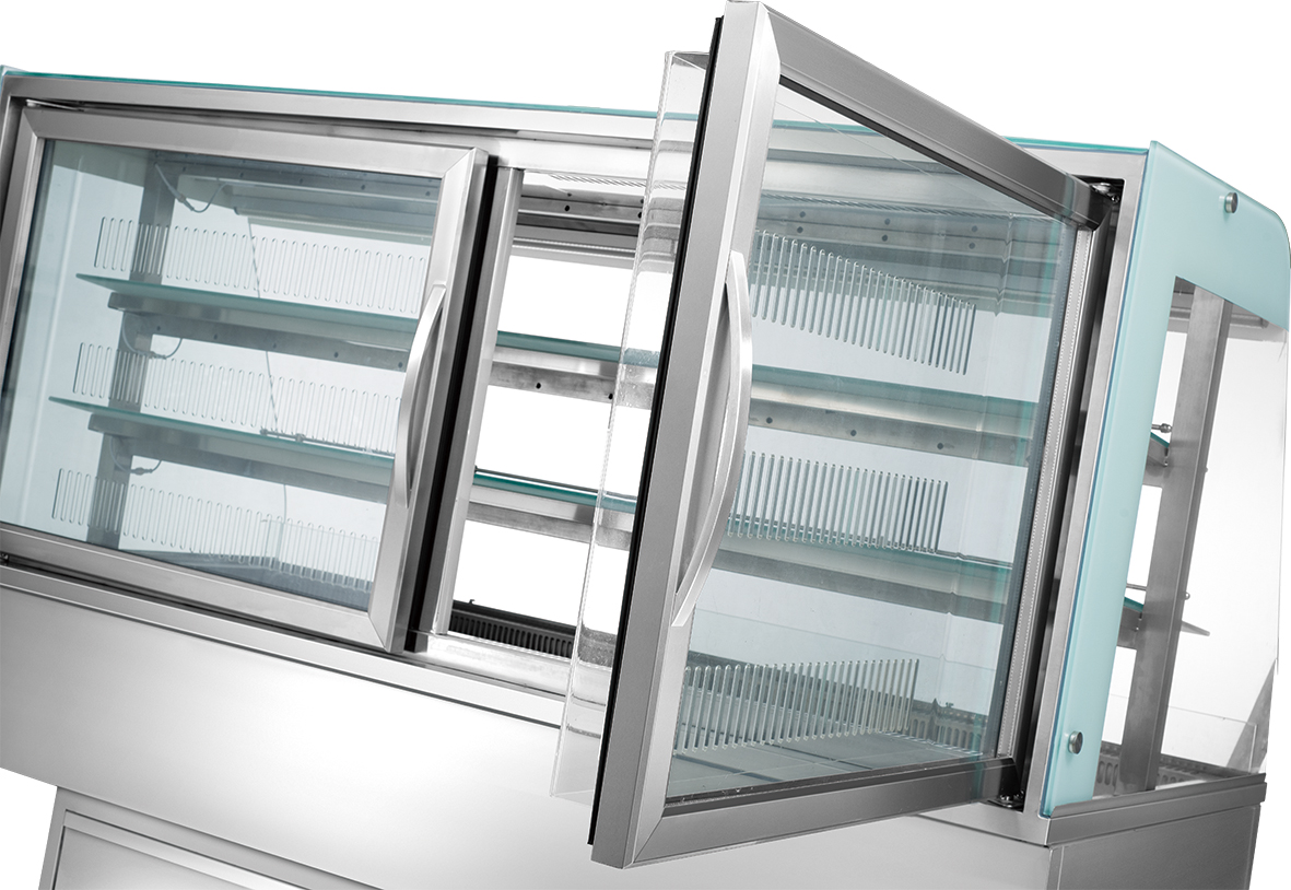 Multideck 800W Salad Display Refrigerator Commercial Use Multiscene