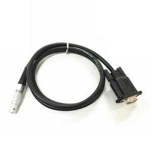 China Data Cable DB-9 female to 5 Pin Aviation Connector for Leica 500 Series GPS to PC on sale