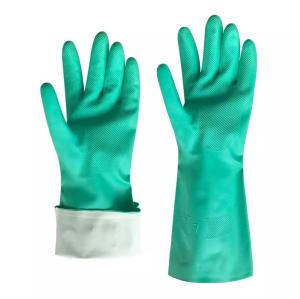 Quality Industry working gloves blue nylon nitrile foam safety working gloves black nitrile gloves wholesale