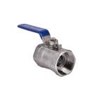 Customized Support ODM Silver Stainless Steel Female Ball Valve for Industrial