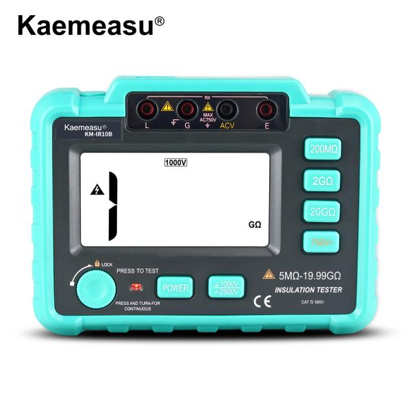 kaemesau Insulation Resistance Tester 1000V 2500V Overload Protection Digital