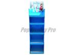 Floor Standing Cardboard Retail Display Shelves Eye - Catching