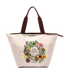 Quality 14oz Canvas Wonderful Logo Printing Cotton Zipper Bag wholesale