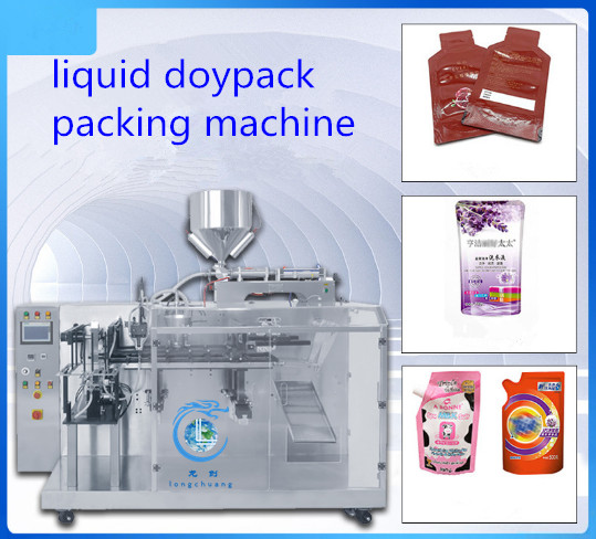 Fruit Juice Doypack Packaging Machine BBQ Sauce Pouch Packaging Machine