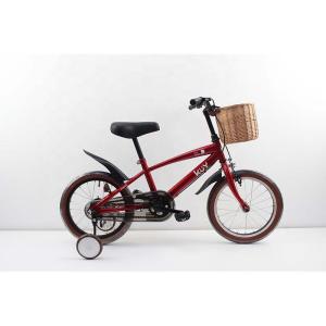 Quality 14/16/18/20 Inch Hard Carbon Steel Single Speed Childrens Bike With Training Wheels wholesale